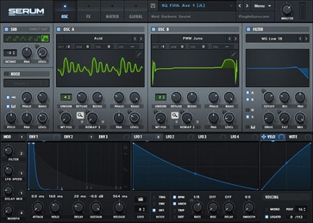 Xfer Records Serum v1.3.4.b5 / v1.334 WiN MacOSX